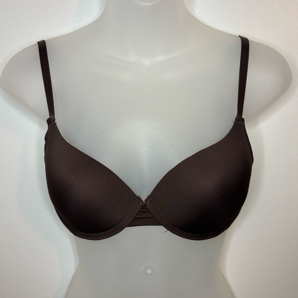 Brown Women's Push Up Underwire Bra Size 34B